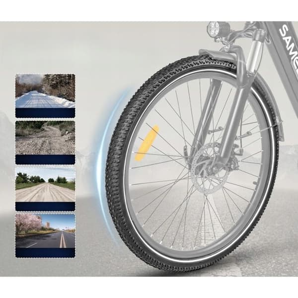 Urbana elfordon Samebike RS-A01Pro 500W 36V 35KM/H 2025+BAG 26'''