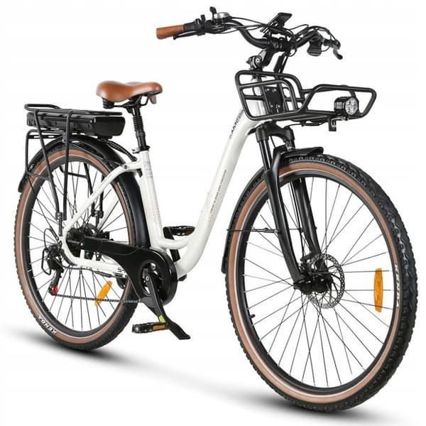 Urbant elektriskt fordon Samebike RS-A07 750W 36V 35KM/H 28" med korg