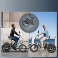 Miniatyrbild 6 av 6: Fafrees F20 Mates Elfordon Uppgradering 750W 120km 48V 23.45 Ah 20*3 PL