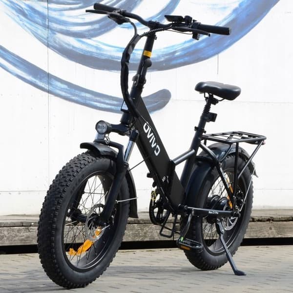 Elektrisk cykel OVIVO Neo C1 Pro 25km/h 10.4ah 36V 250W E-cykel svart