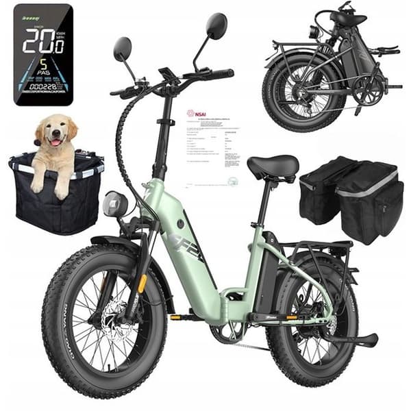 Fällbar elbil Fafrees FF20 Polar 500W 48V26.8AH 45/KM 170HP
