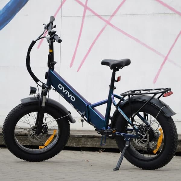 Väggcykel OVIVO Neo C1 Pro 25km/h 10.4ah 36V 250W E-cykel Chameleon