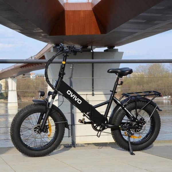 E-bike Elcykel OVIVO Neo C1 Pro 25km/h 10.4ah 36V 250W svart