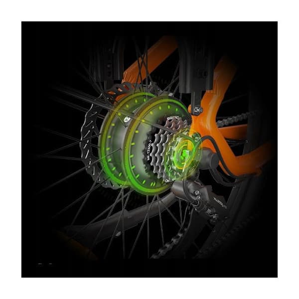 AVAKA K200 Elektrisk fordon 48V 12AH 350W 35KM/H 100HK för E-bike Vit