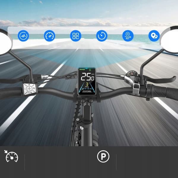 Fältfordon elektrisk FAFREES FF20 Polar 24AH 860W 45KM/H 150KM 20*4".