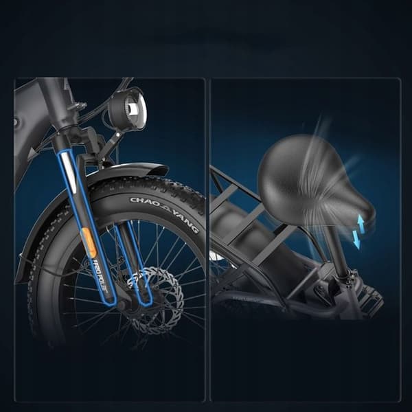 Fältfordon elektrisk FAFREES FF20 Polar 24AH 860W 45KM/H 150KM 20*4".