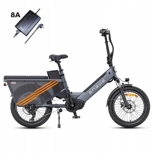 Engwe LE20 Elcykel 48V 19.2AH 180KM 20*3" Hydraulisk broms i stan