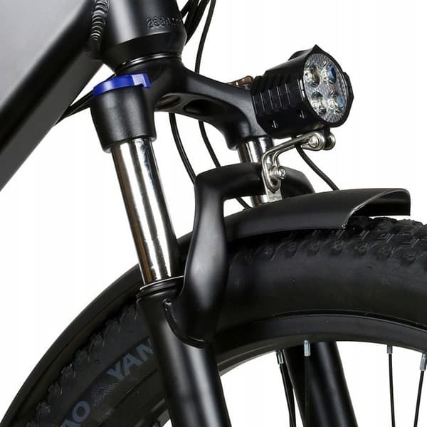 Steg-genom Vit Elfordon Samebike RS-A01 Plus 48V 14Ah 26 Tum Däck