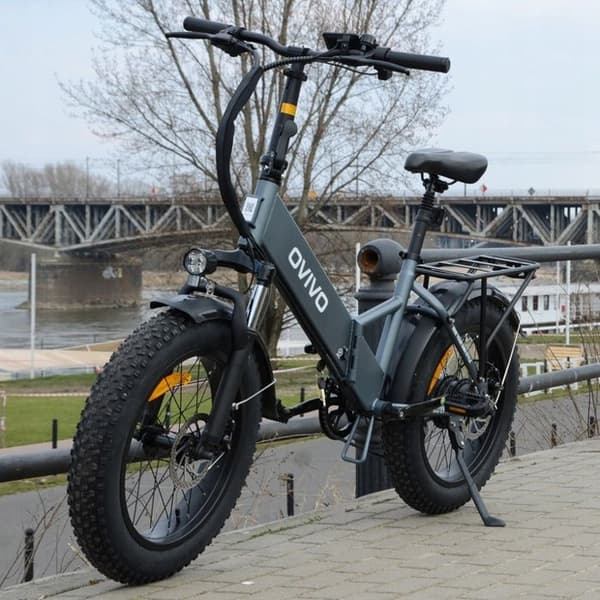 Elcykel OVIVO Neo C1 Pro elcykel 25km/h 10.4ah 36V 250W grå