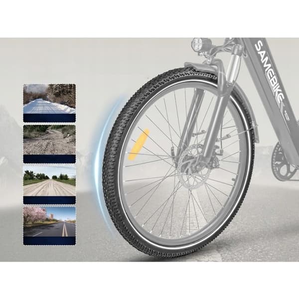 Urbana elfordon Samebike RS-A01Pro 500W 36V 35KM/H 2025+BAG 26'''