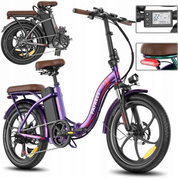 Fafrees F20+ Pro elektrisk scooter, hopfällbar 250W 36V22,5 25KM/H 100KM PL.