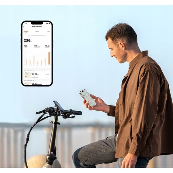 Fällbar elcykel Engwe L20 3.0 13.5AH 120HP Oljebroms med APP