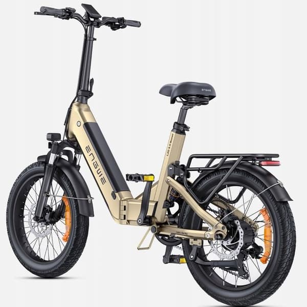 Fällbar elcykel Engwe L20 3.0 13.5AH 120HP Oljebroms med APP