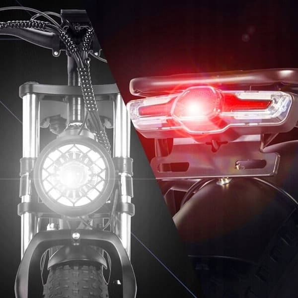Fällbar bil med elektrisk oljebroms H26PRO 1800W 48V 23AH 59KM/H