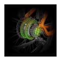 Miniatyrbild 4 av 6: AVAKA K200 Elektrisk fordon 48V 12AH 350W 35KM/H 100HK för E-bike Vit