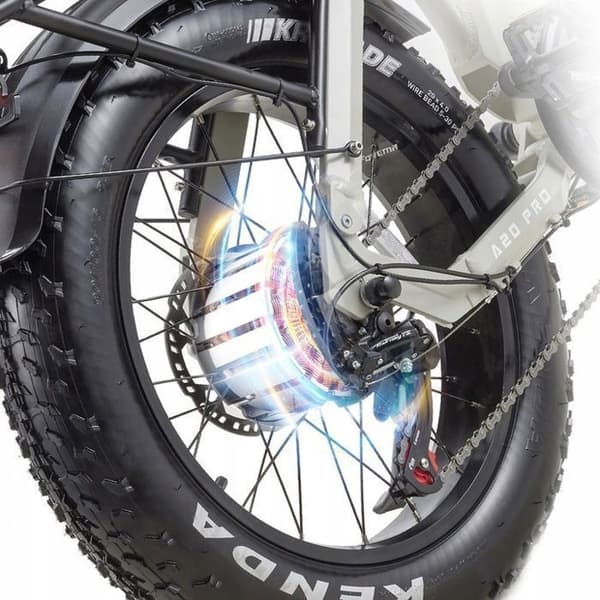 CEAYA A20 PRO - Elcykel - Elektriska fordon - Motor 1000W - Batteri 48V20Ah - 45km/h hydraulisk broms