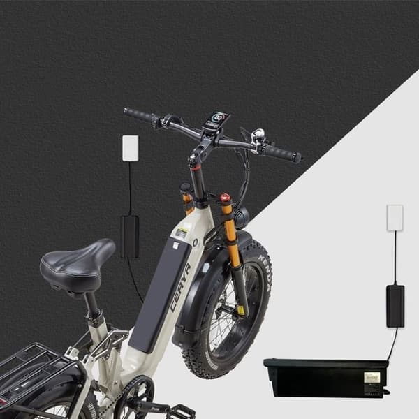 CEAYA A20 PRO - Elcykel - Elektriska fordon - Motor 1000W - Batteri 48V20Ah - 45km/h hydraulisk broms