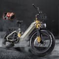 Miniatyrbild 5 av 6: CEAYA A20 PRO - Elcykel - Elektriska fordon - Motor 1000W - Batteri 48V20Ah - 45km/h hydraulisk broms