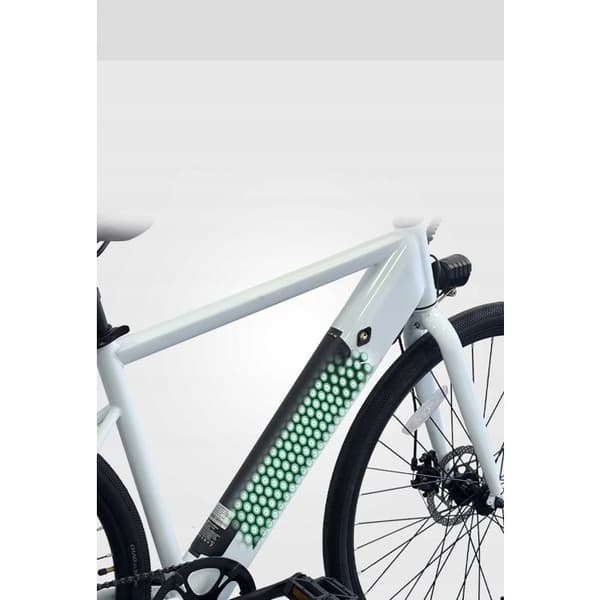 Multifunktionell elcykel AVAKA R1 city 45KM 250W 25KM/H 27,5" E-cykel Grå