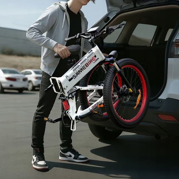 Fällbar elcykel Samebike LO26 PLUS 1000W 45KM/H 26*3.0" 15AH PL