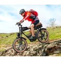 Miniatyrbild 4 av 6: VTT Elcykel Ridstar CR20 1000W 48V20AH 45-60km/h 7 växlar 20"*4 Svart gåva: telefonväska och telefonhållare