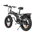 Miniatyrbild 4 av 4: Fällbar elcykel Ridstar H20 Räckvidd 120km Motor 500W Fat bike fullt upphängen SHIMANO 7 Växlar Batteri 48V13AH Svart