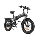 Miniatyrbild 2 av 4: Fällbar elcykel Ridstar H20 Räckvidd 120km Motor 500W Fat bike fullt upphängen SHIMANO 7 Växlar Batteri 48V13AH Svart