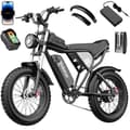 Miniatyrbild 1 av 6: Elcykel - Ridstar - Q20 - 1500W - 48V 20Ah - Däck 20 tum