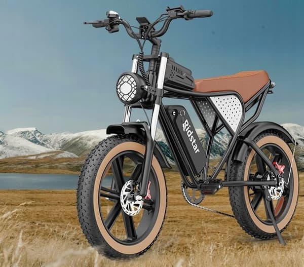 VTT Elektrisk - Ridstar - Q20-LUXE - 1000W - 20AH - 50 km/h - Aluminium