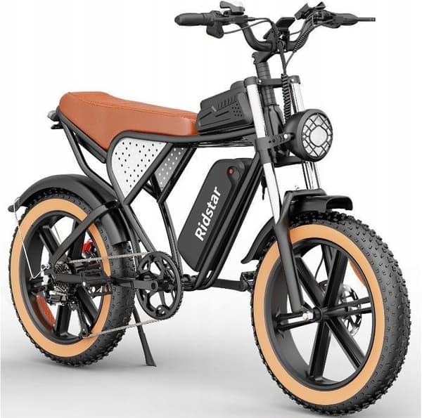VTT Elektrisk - Ridstar - Q20-LUXE - 1000W - 20AH - 50 km/h - Aluminium