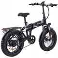 Miniatyrbild 4 av 4: Ridstar H20 Elcykel - 48V14Ah 1000W - Maxhastighet 50 km-h - Shimano 7 växlar
