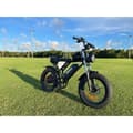 Miniatyrbild 4 av 6: VTT Elcykel Ridstar Q20 motor 1000W (toppeffekt 1500W) 48V20AH 60-80km 50km/h Shimano 7 växlar terrängdäck 20"*4.0 Svart