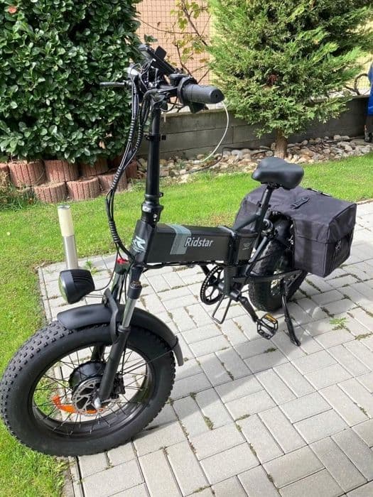 Elfoldercykel - RIDSTAR - H20 Pro - 2000W - 48V/23Ah - 20"*4.0 - Svart