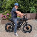 Miniatyrbild 4 av 6: VTT Elcykel Ridstar Q20 PRO-2000W (Topp 3000W)-52V40Ah-55km/h-90-120km-SHIMANO 7 Växlar-20"-Svart-Snöskoter-Sandcykel