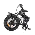 Miniatyrbild 3 av 5: Elcykel-Ridstar H20 Pro-motor 2000W, batteri 48V 23AH, däck 20×4", svart
