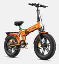 Miniatyrbillede 1 af 11: ENGWE EP-2 Boost foldbar elcykel, 20''* 4'' terrængående dæk, 48V13Ah aftageligt batteri, rækkevidde op til 120 km