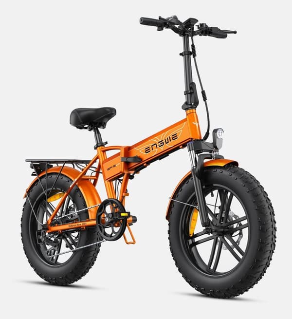 ENGWE EP-2 Boost foldbar elcykel, 20''* 4'' terrængående dæk, 48V13Ah aftageligt batteri, rækkevidde op til 120 km