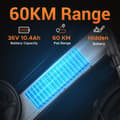 Miniatyrbillede 4 af 8: El-bycykel HillMiles Mile 1, 250W motor, 36V 10,4Ah batteri, 14 tommer foldbar, 25 km/t
