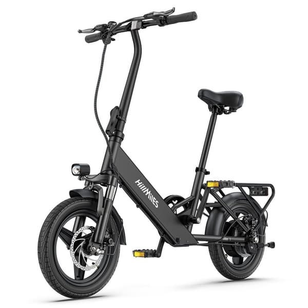 El-bycykel HillMiles Mile 1, 250W motor, 36V 10,4Ah batteri, 14 tommer foldbar, 25 km/t