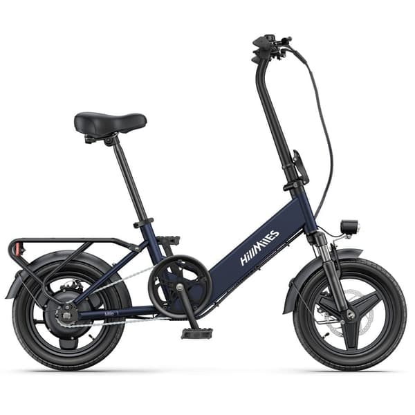 El-bycykel HillMiles Mile 1, 250W motor, 36V 10,4Ah batteri, 14 tommer foldbar, 25 km/t