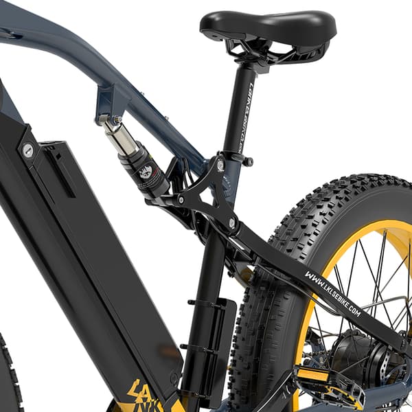 Elektrisk mountainbike Lankeleisi RV700, motor 48V 1000W, 26″ tykke dæk, Explorer elektrisk jagtcykel