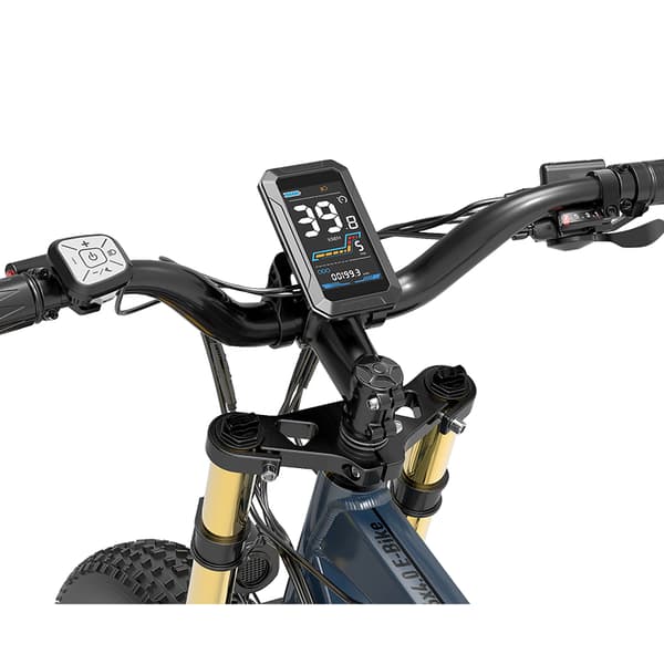 Elektrisk mountainbike Lankeleisi RV700, motor 48V 1000W, 26″ tykke dæk, Explorer elektrisk jagtcykel
