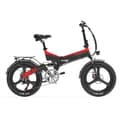 Miniatyrbild 1 av 6: Hopfällbar elcykel för stadscyklar Lankeleisi G650, 48V 500W motor, 12.8Ah litiumjonbatteri