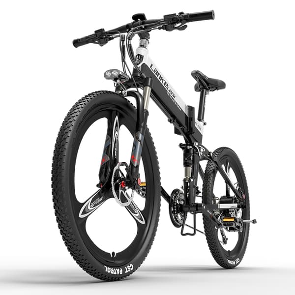 Elektrisk foldecykel LANKELEISI XT750 Sports, Motor 500W 48V, Shimano 9 Gear