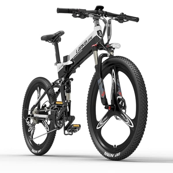 Elektrisk foldecykel LANKELEISI XT750 Sports, Motor 500W 48V, Shimano 9 Gear