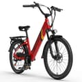 Miniatyrbild 3 av 5: Elcykel LANKELEISI ES500PRO, 500W motor 48V 14.5Ah batteri 24'' däck 32km/h maxhastighet