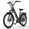 Miniatyrbild 2 av 5: Elcykel LANKELEISI ES500PRO, 500W motor 48V 14.5Ah batteri 24'' däck 32km/h maxhastighet