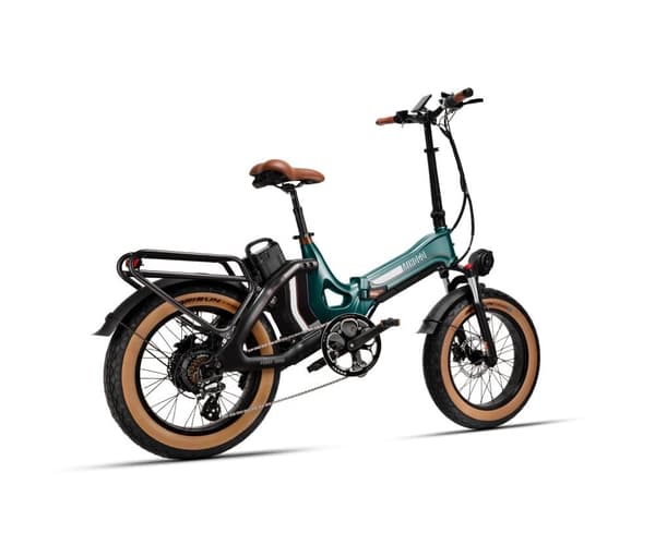 MIHOGO ONE e-cykel: 267 km rækkevidde, 40 km/t, dobbelt batteri, magnesiumramme, 750 W motor, Shimano 7-trins, hydrauliske bremser