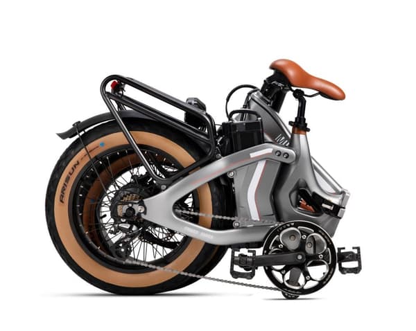 MIHOGO ONE elcykel: 267 km räckvidd, 40 km/h, dubbelt batteri, magnesiumram, 750 W motor, Shimano 7-växlad, hydrauliska bromsar
