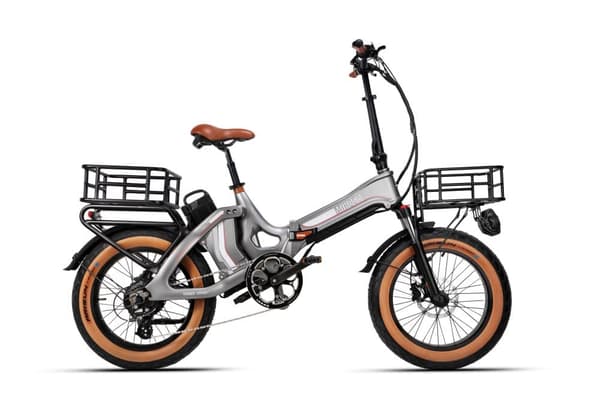 MIHOGO ONE elcykel: 267 km räckvidd, 40 km/h, dubbelt batteri, magnesiumram, 750 W motor, Shimano 7-växlad, hydrauliska bromsar